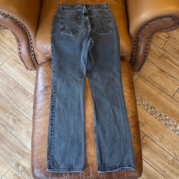 AGOLDE's Vintage High Rise Boot Jeans Sz 24 Percolate - Picture 5 of 8